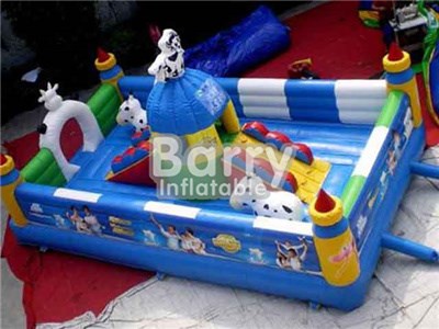 Toddler Indoor Playground , Kids Inflatable Playground Theme Park Price BY-IP-037